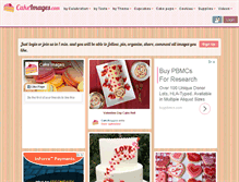 Tablet Screenshot of cakeimages.com